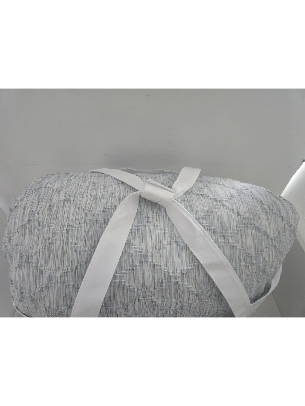 Jennifer Adams Comforter Set Beige Pillow Shams 3 PcDown Alternative King